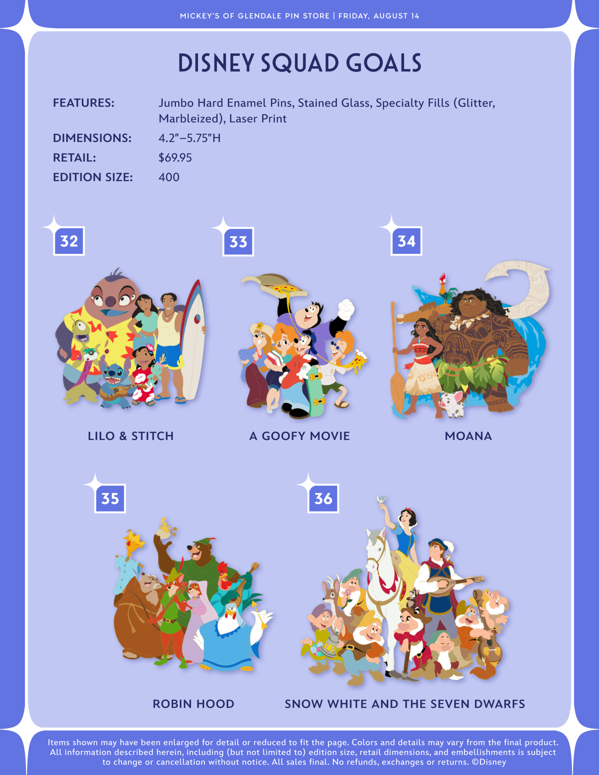 Mickey's of Glendale Pin Store Product Catalog-9