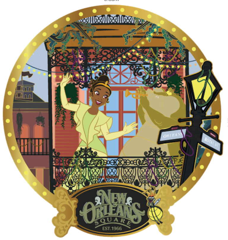 New Orleans Square 60th Anniversary Mini Jumbo Pin