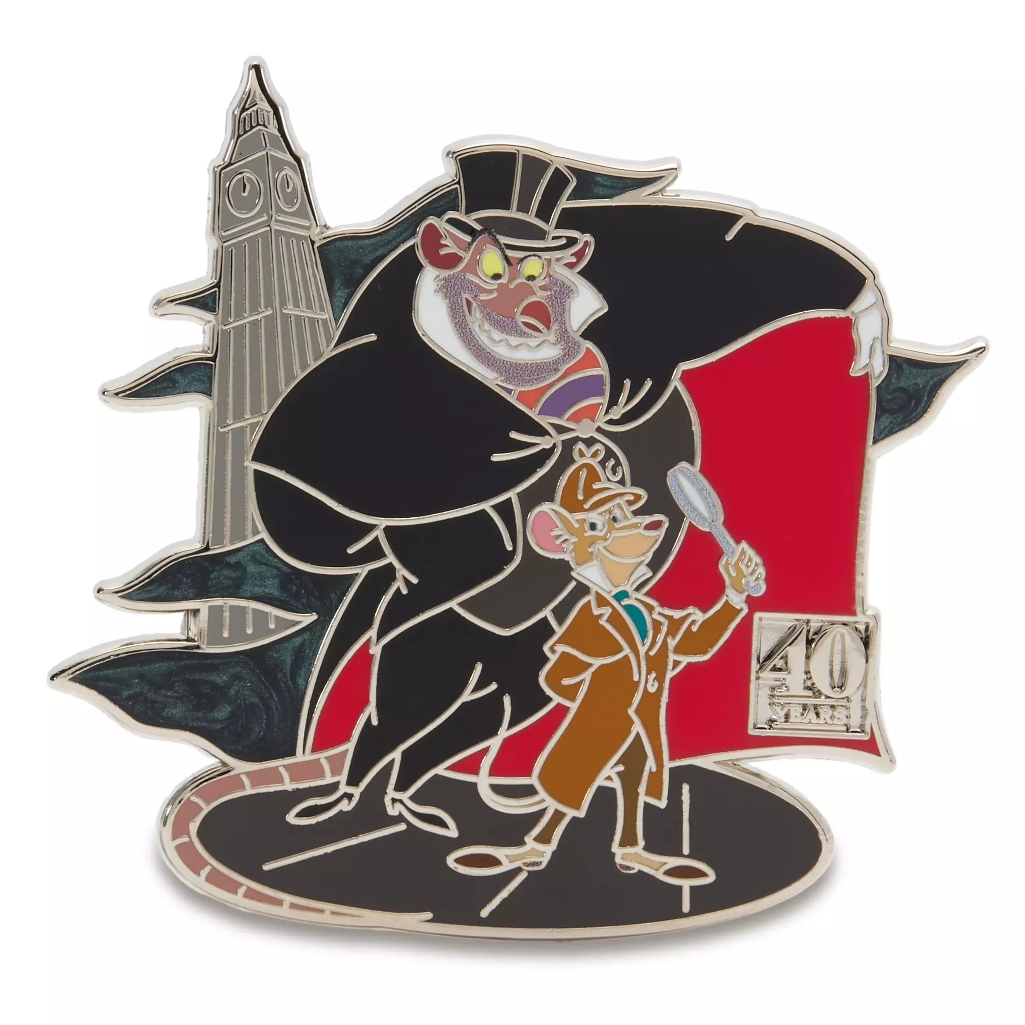 The Great Mouse Detective 40th Anniversary Pin – Limited Edition Pin