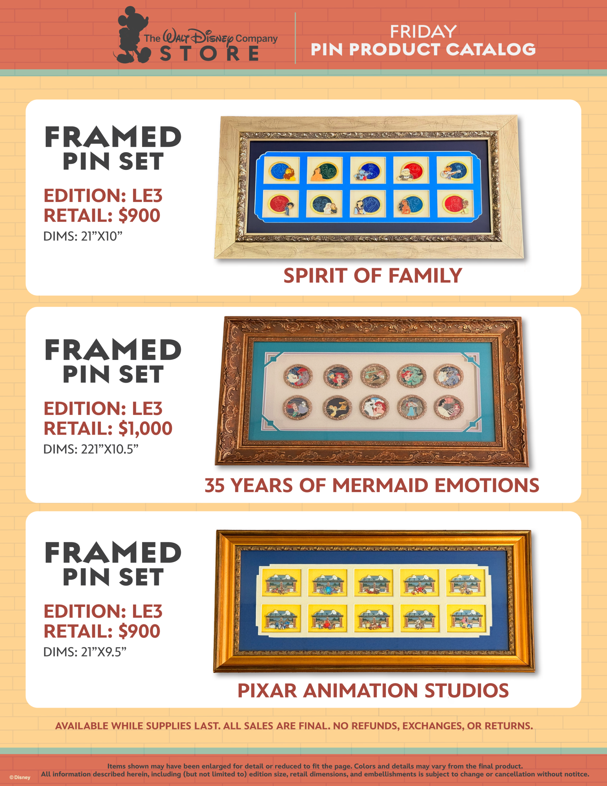 Walt Disney Company Pin Store-11