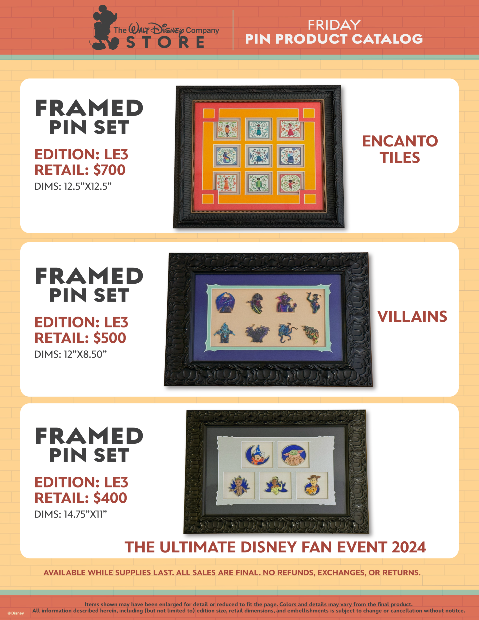 Walt Disney Company Pin Store-12