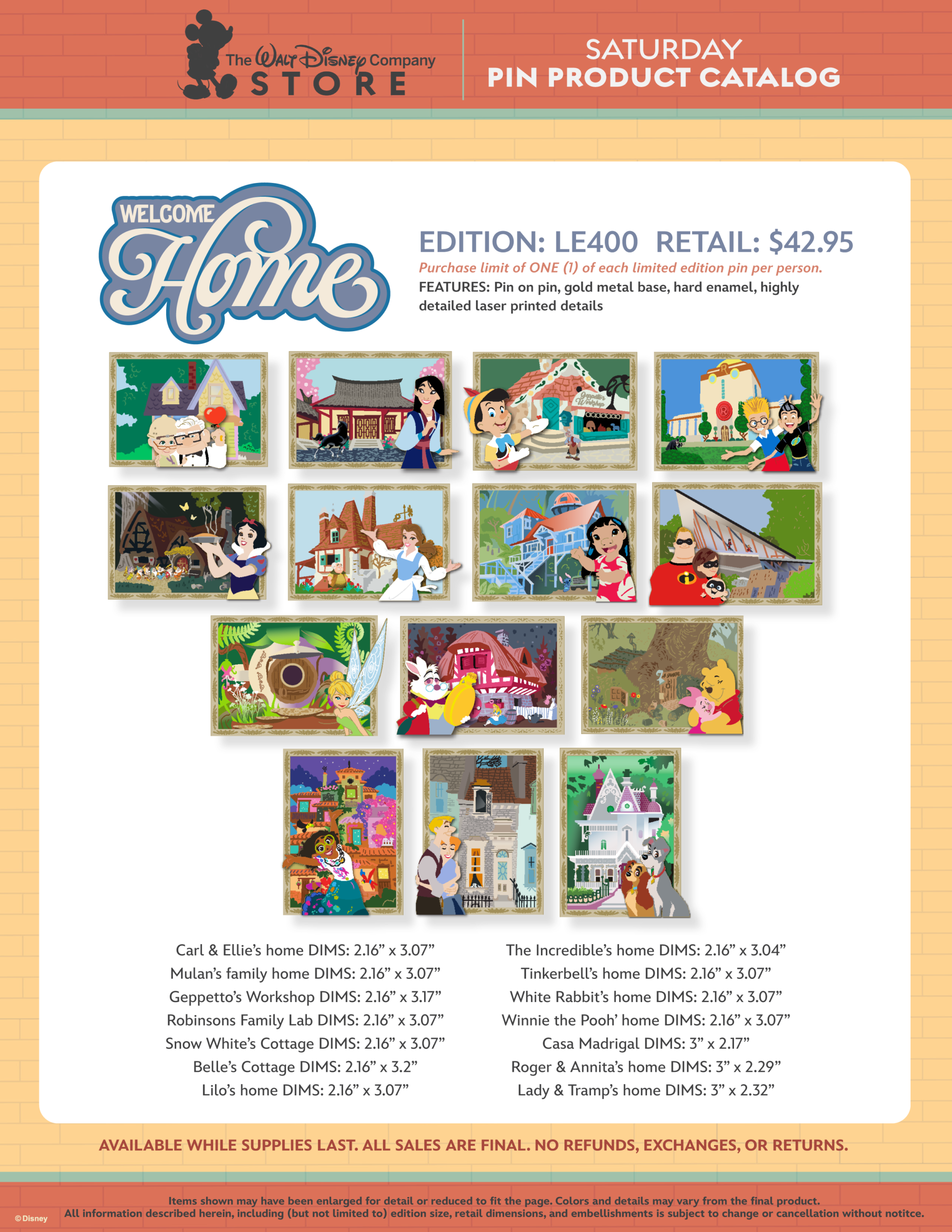 Walt Disney Company Pin Store-18