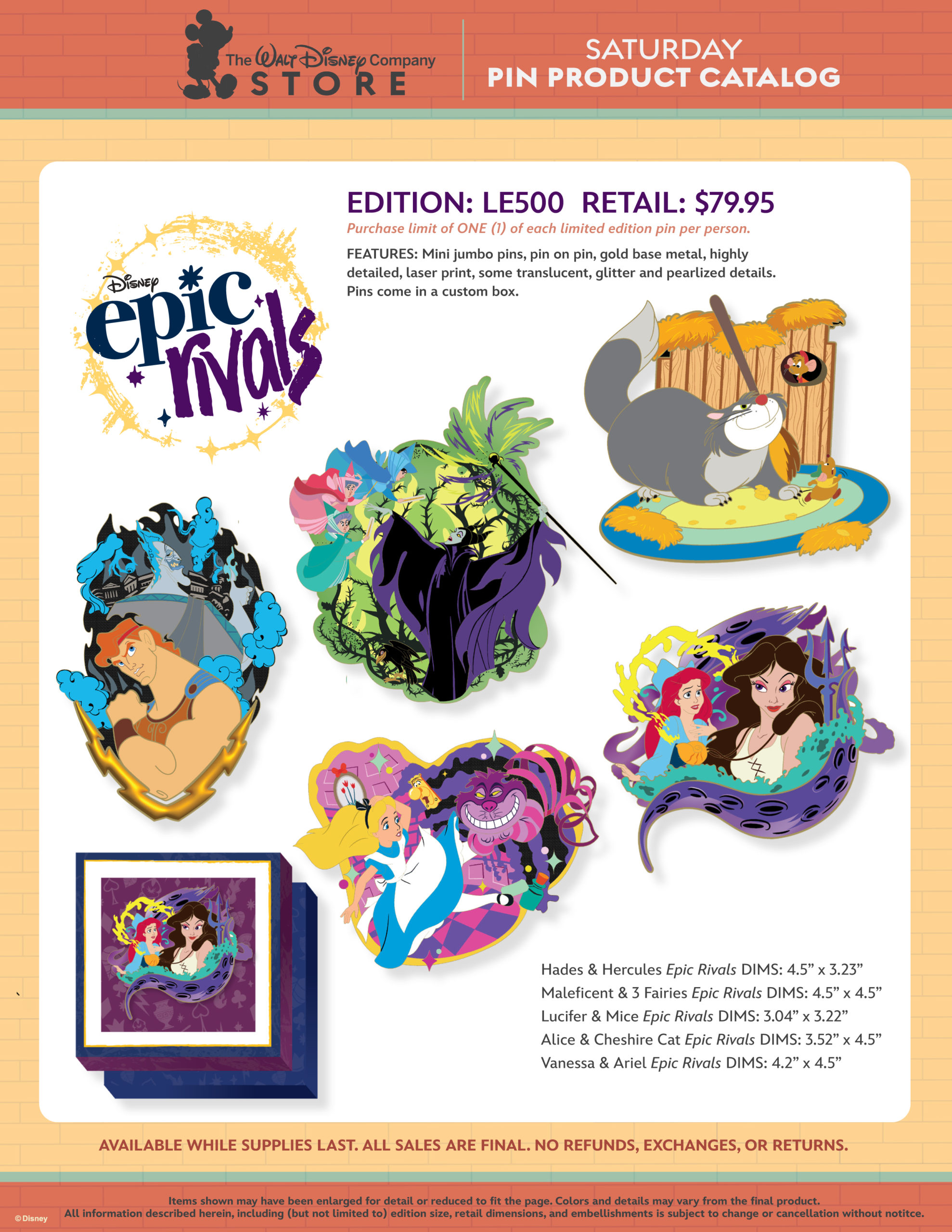Walt Disney Company Pin Store-19