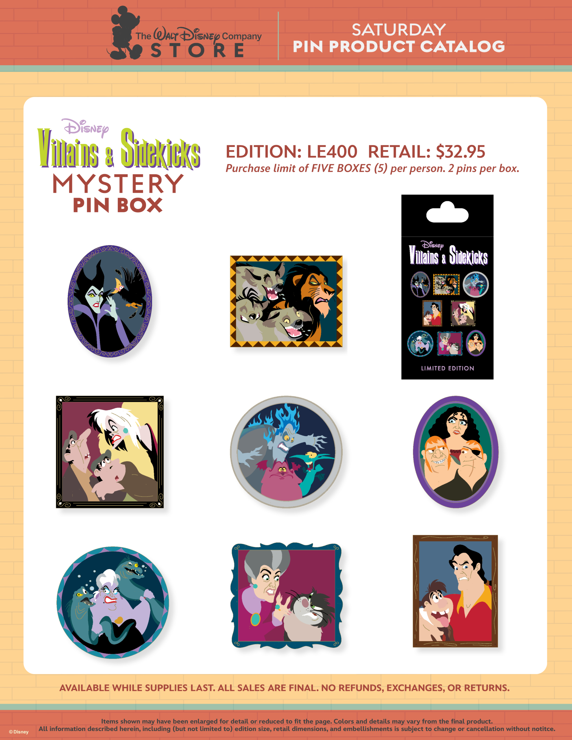 Walt Disney Company Pin Store-20