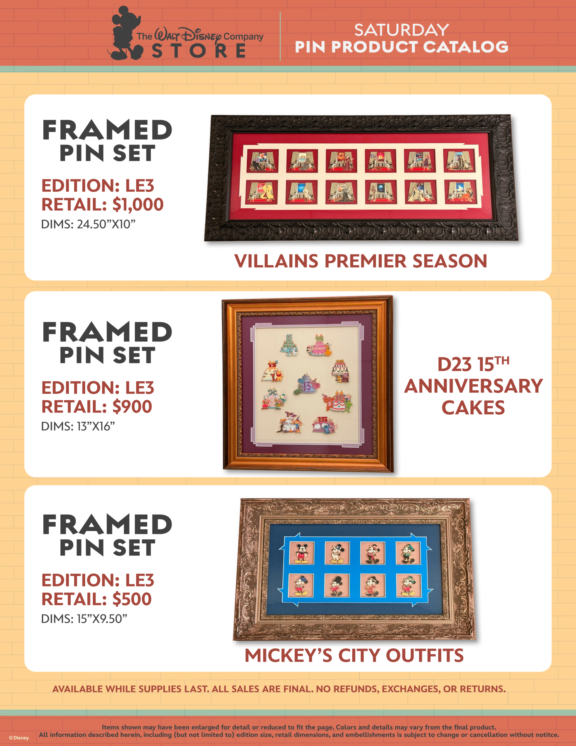Walt Disney Company Pin Store-23