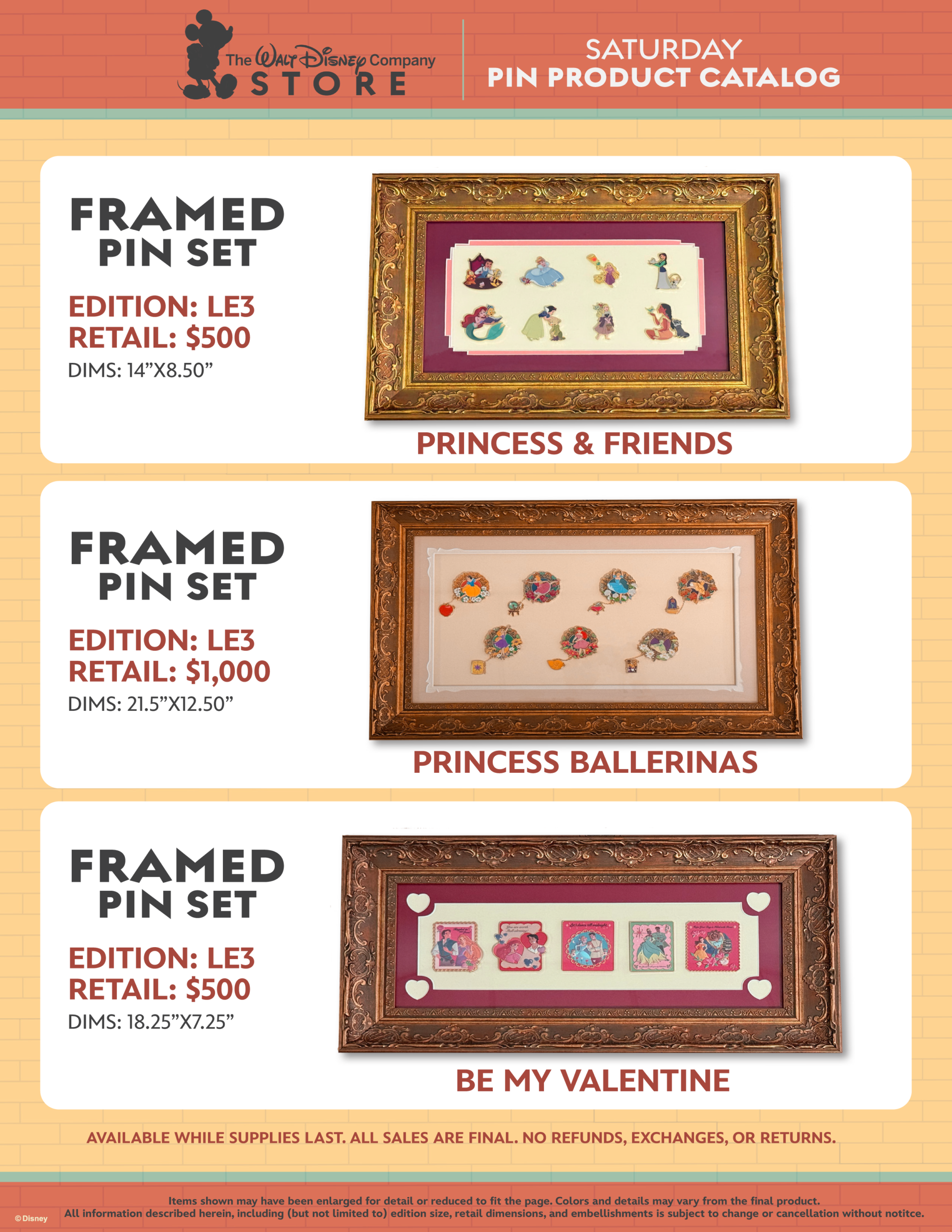 Walt Disney Company Pin Store-24