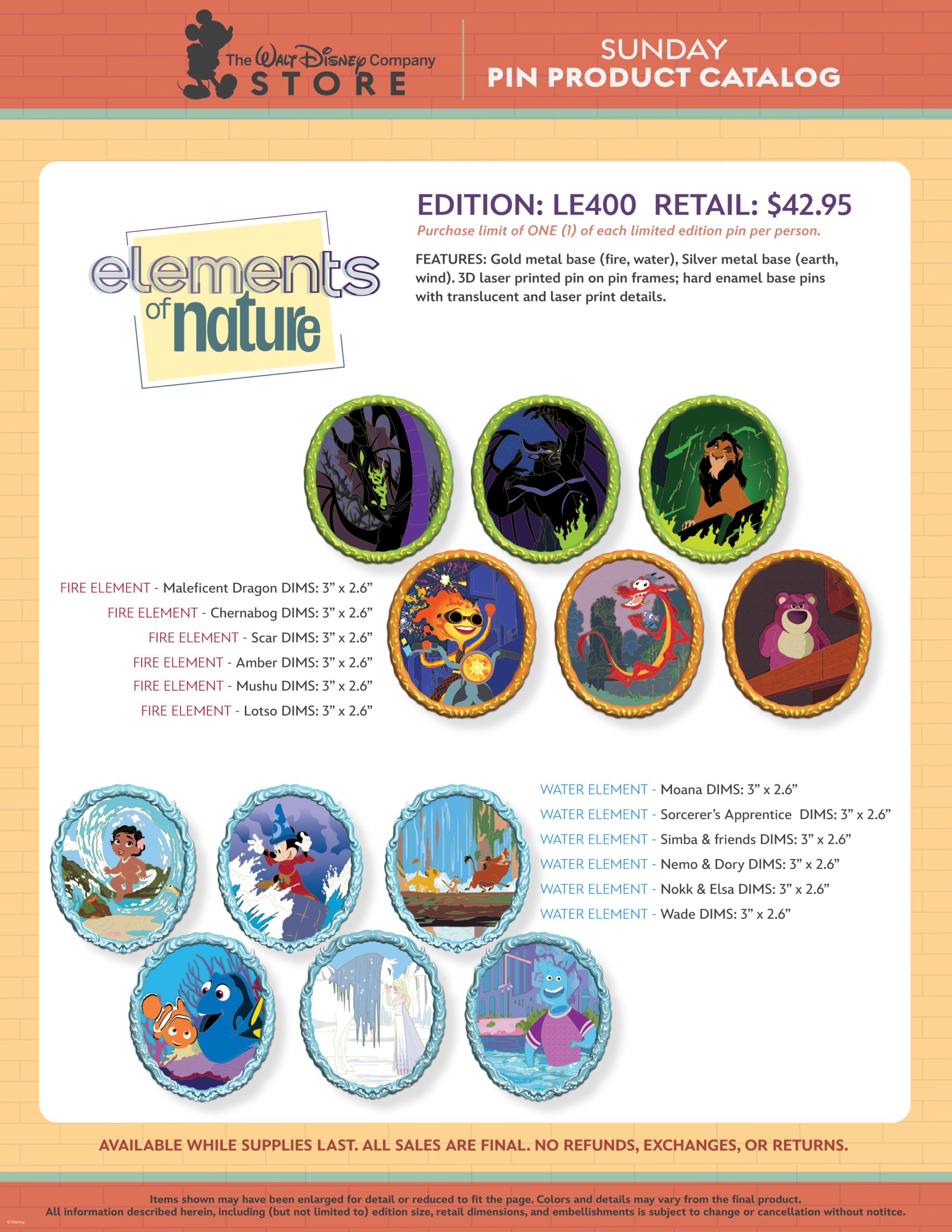 Walt Disney Company Pin Store-26