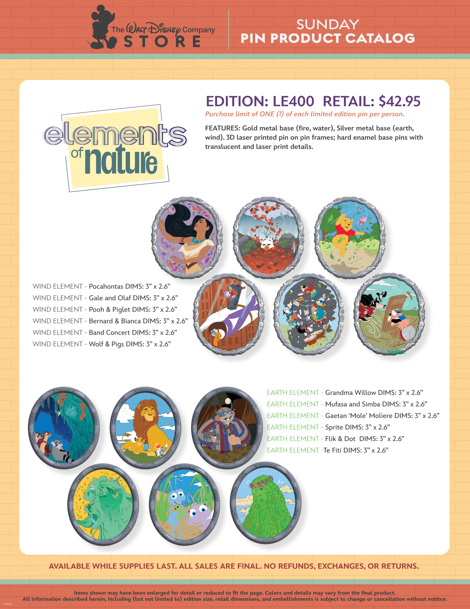 Walt Disney Company Pin Store-27