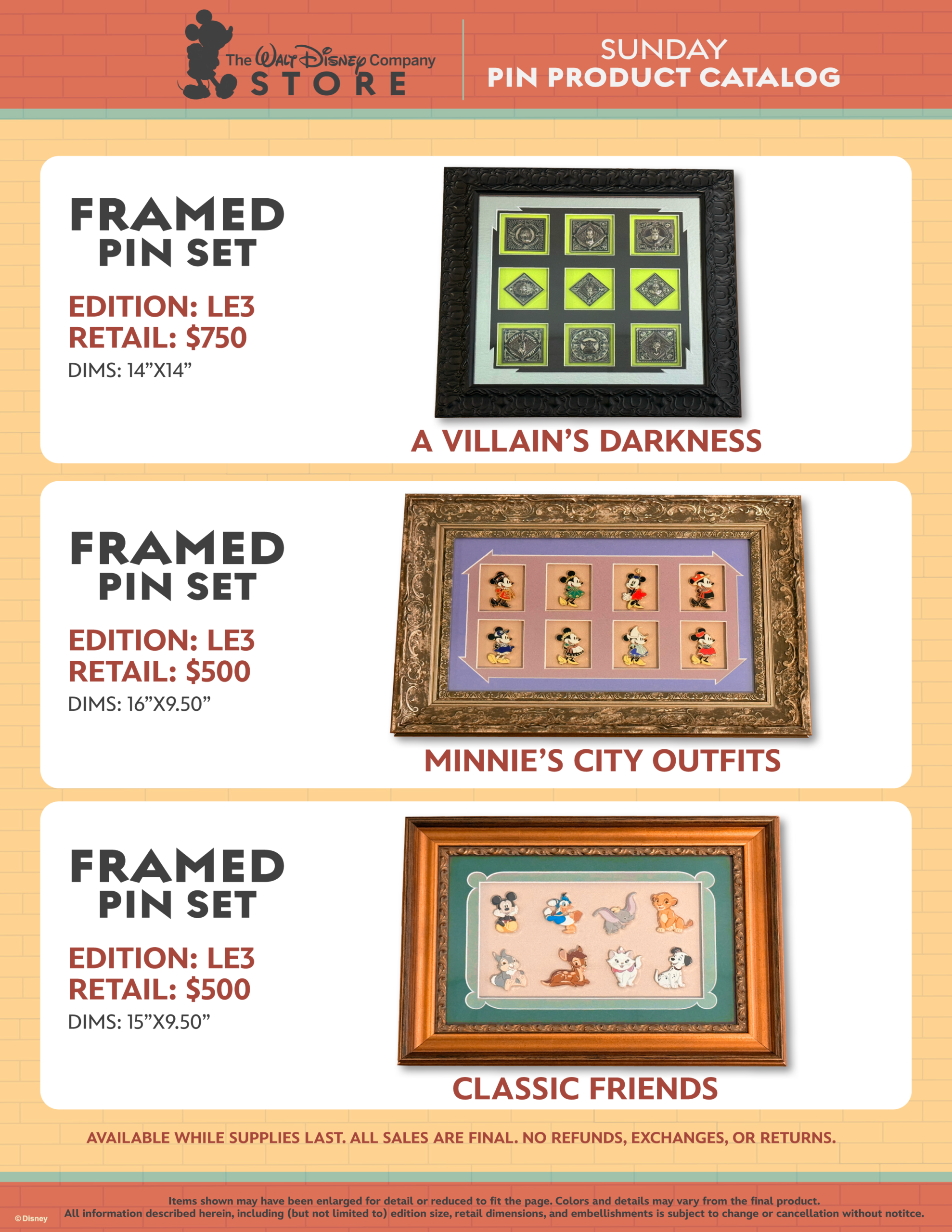 Walt Disney Company Pin Store-34