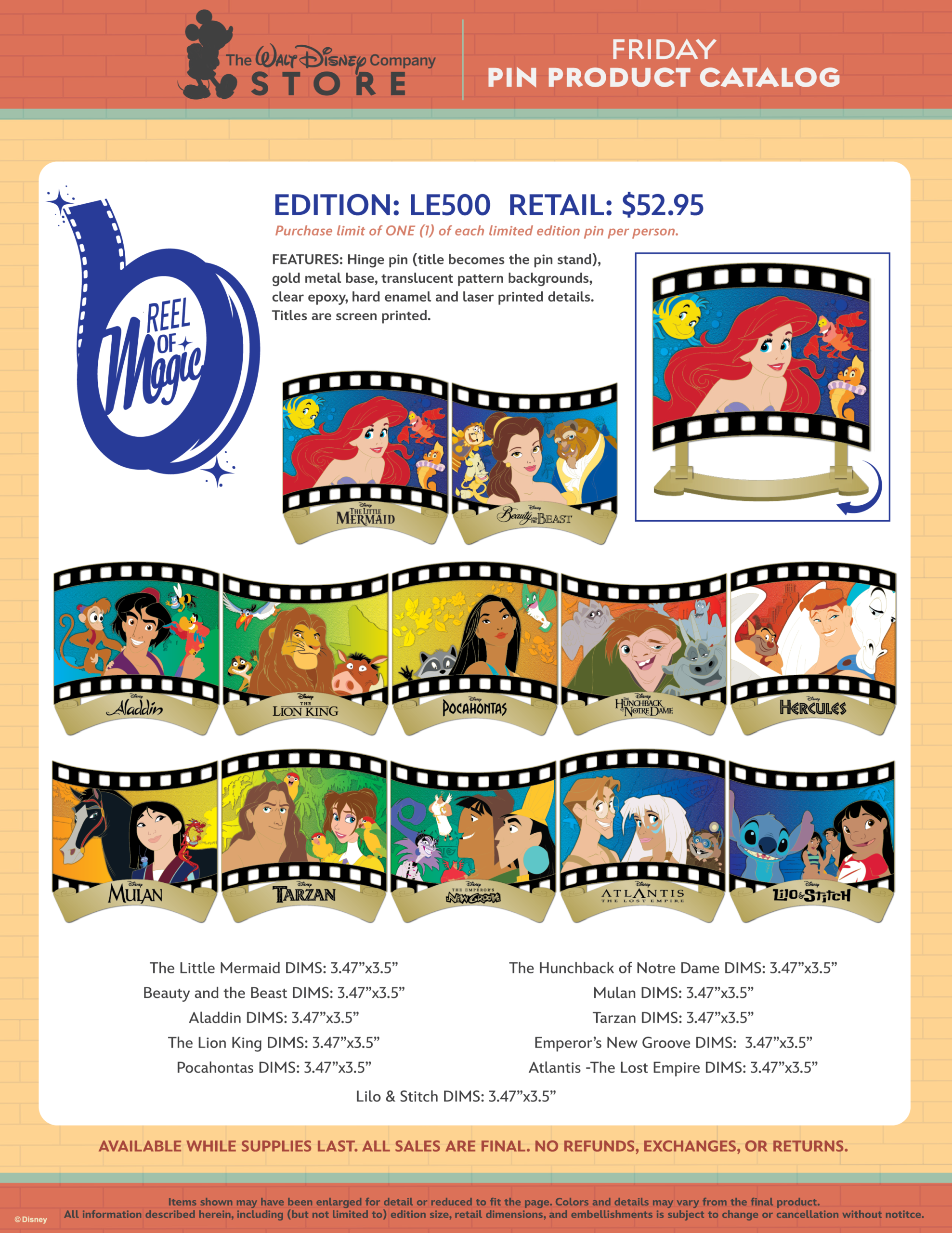 Walt Disney Company Pin Store-5