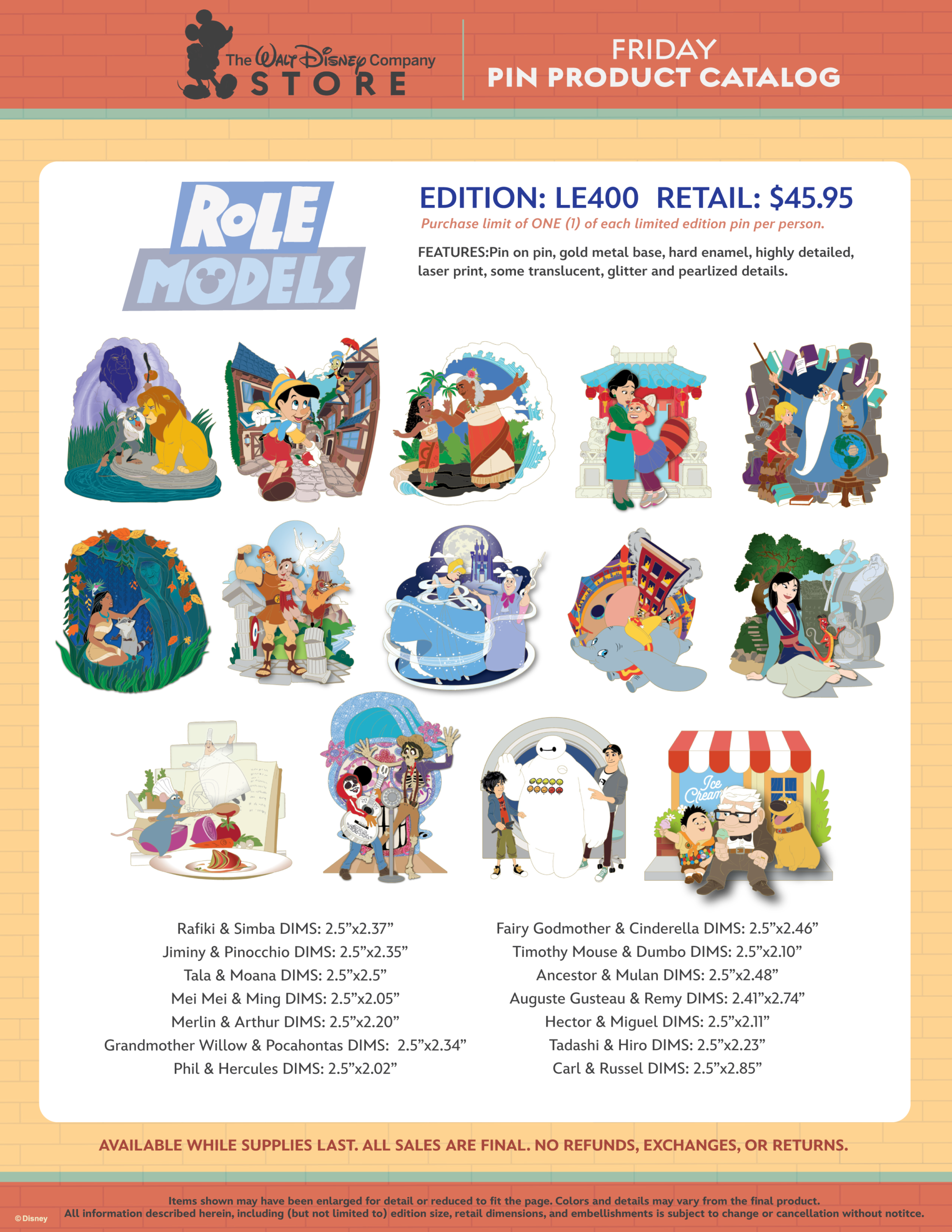 Walt Disney Company Pin Store-7