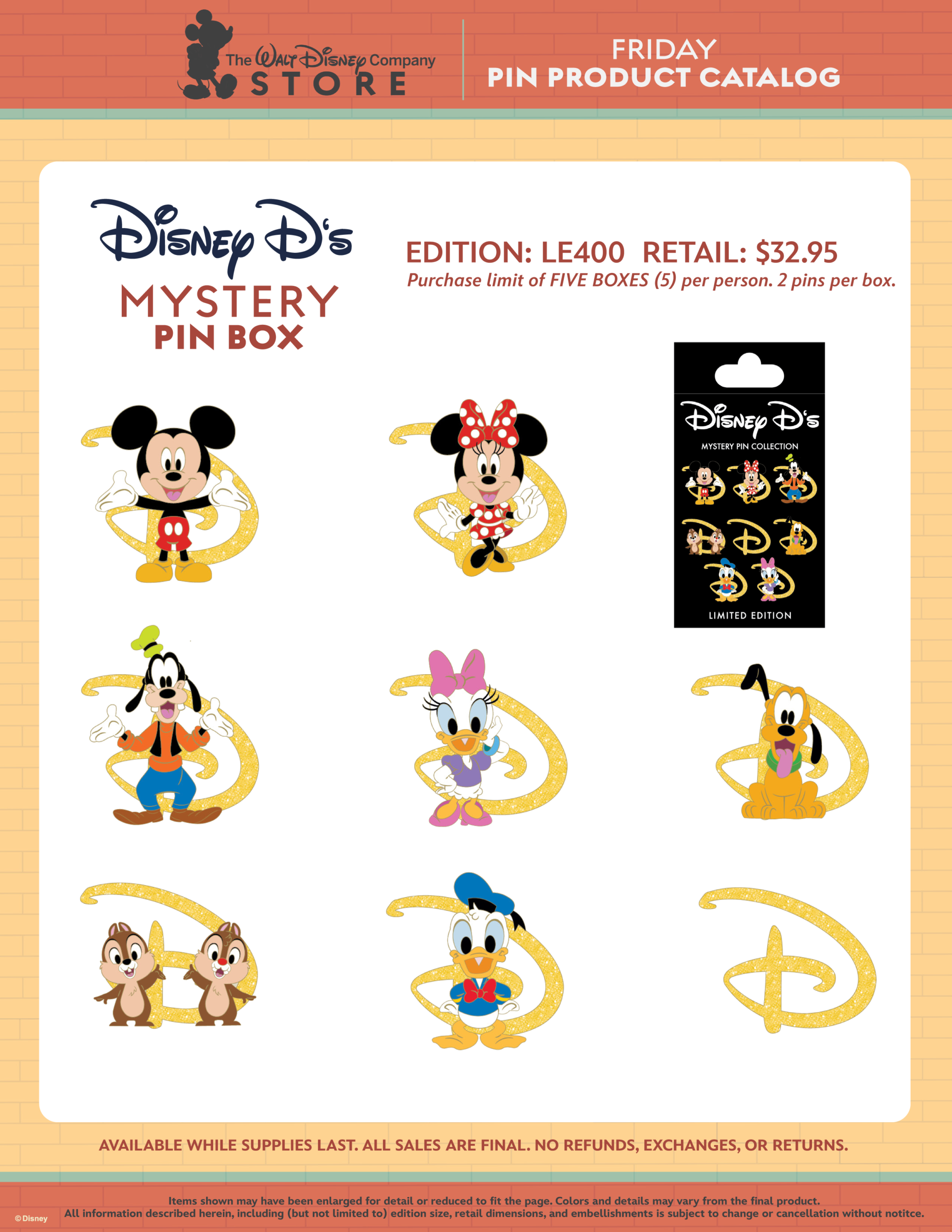 Walt Disney Company Pin Store-8