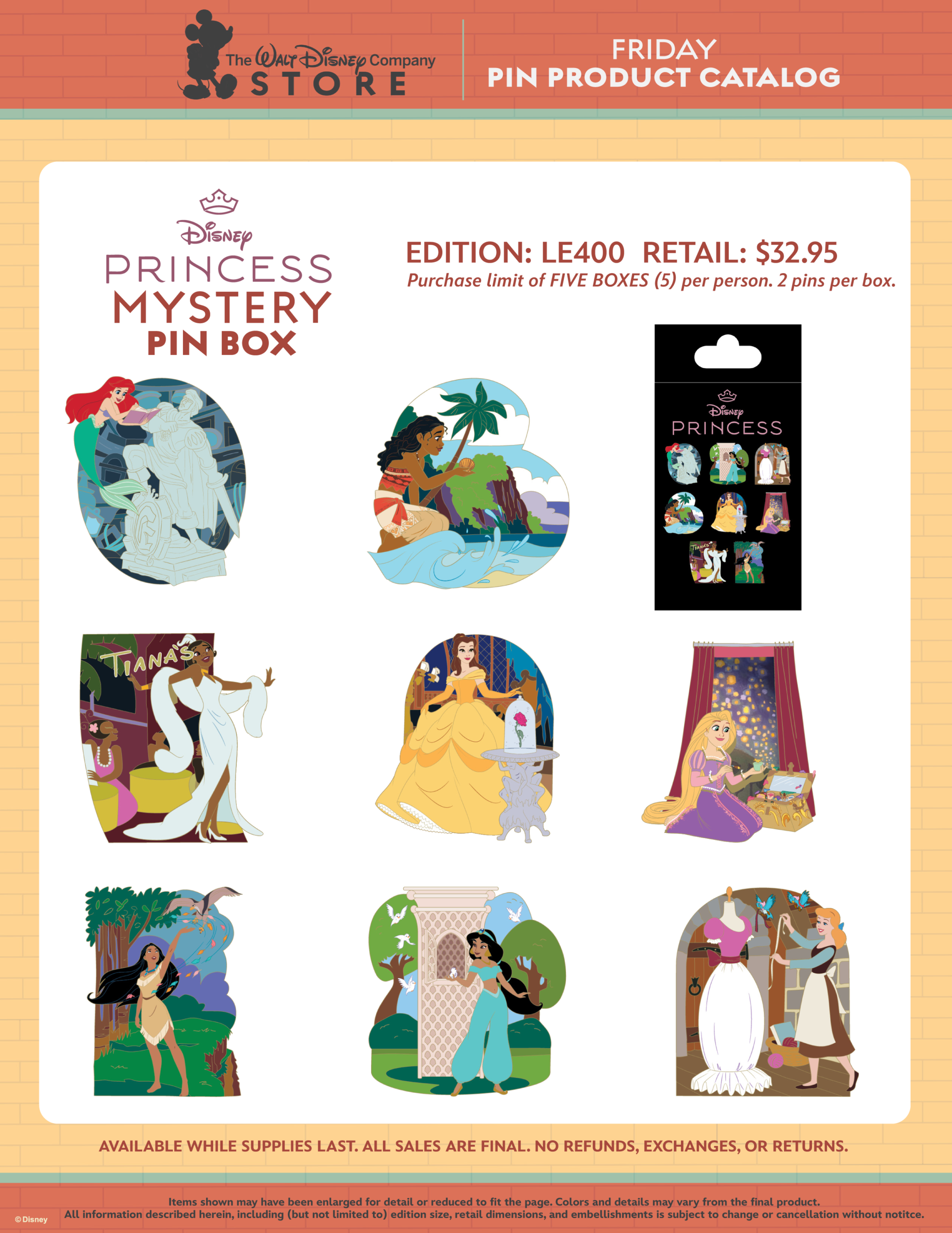 Walt Disney Company Pin Store-9