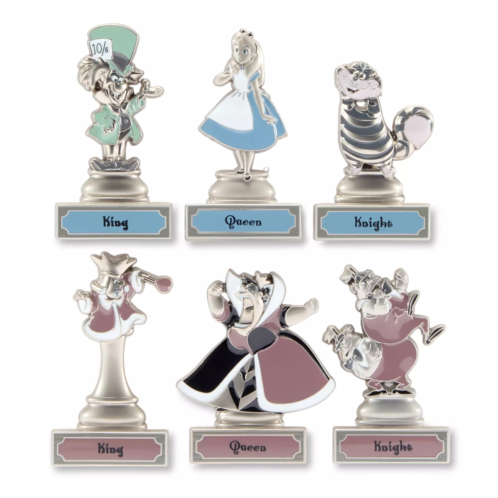 Alice in Wonderland 75th Anniversary Pin Set – Limited Edition Pins