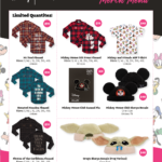 Cakeworthy D23 Exclusive Merch Menu