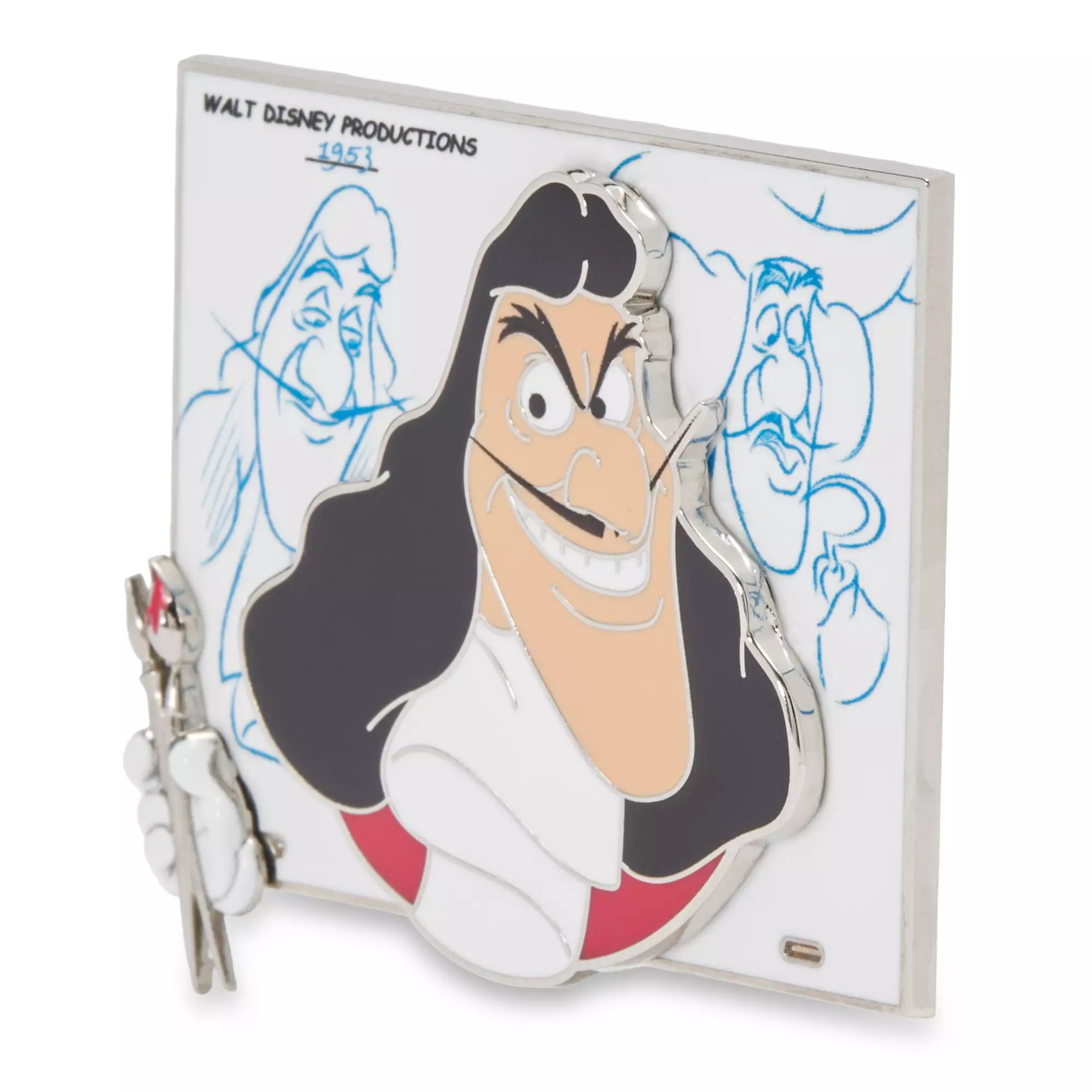 Captain Hook Pin – Peter Pan – Brush of Magic – Limited Edition – Exclusive Pin