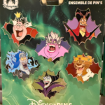 Disney Villains Booster Pin Set - Front