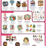Disneyland Resort August 2026 Pins Preview Sheet