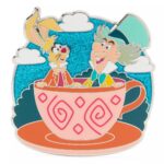Mad Hatter and March Hare Pin – Mad Tea Party – Alice in Wonderland Pin