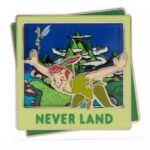 Peter Pan and Tinker Bell Pin – Never Land – Disney Destinations – August – Limited Edition – Exclusive Pin
