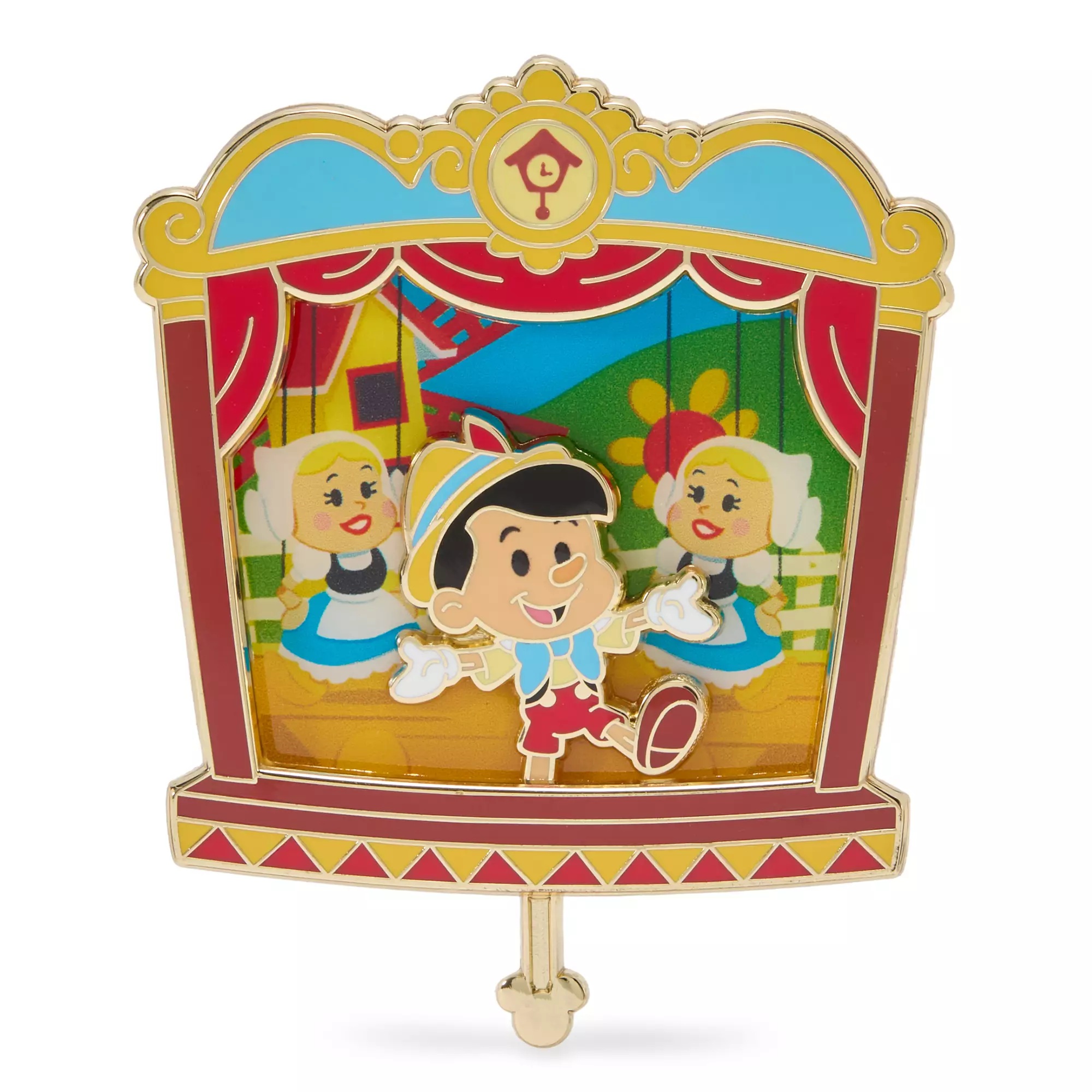 Pinocchio Slider Pin – Disney Magical Theater – Limited Edition Pin