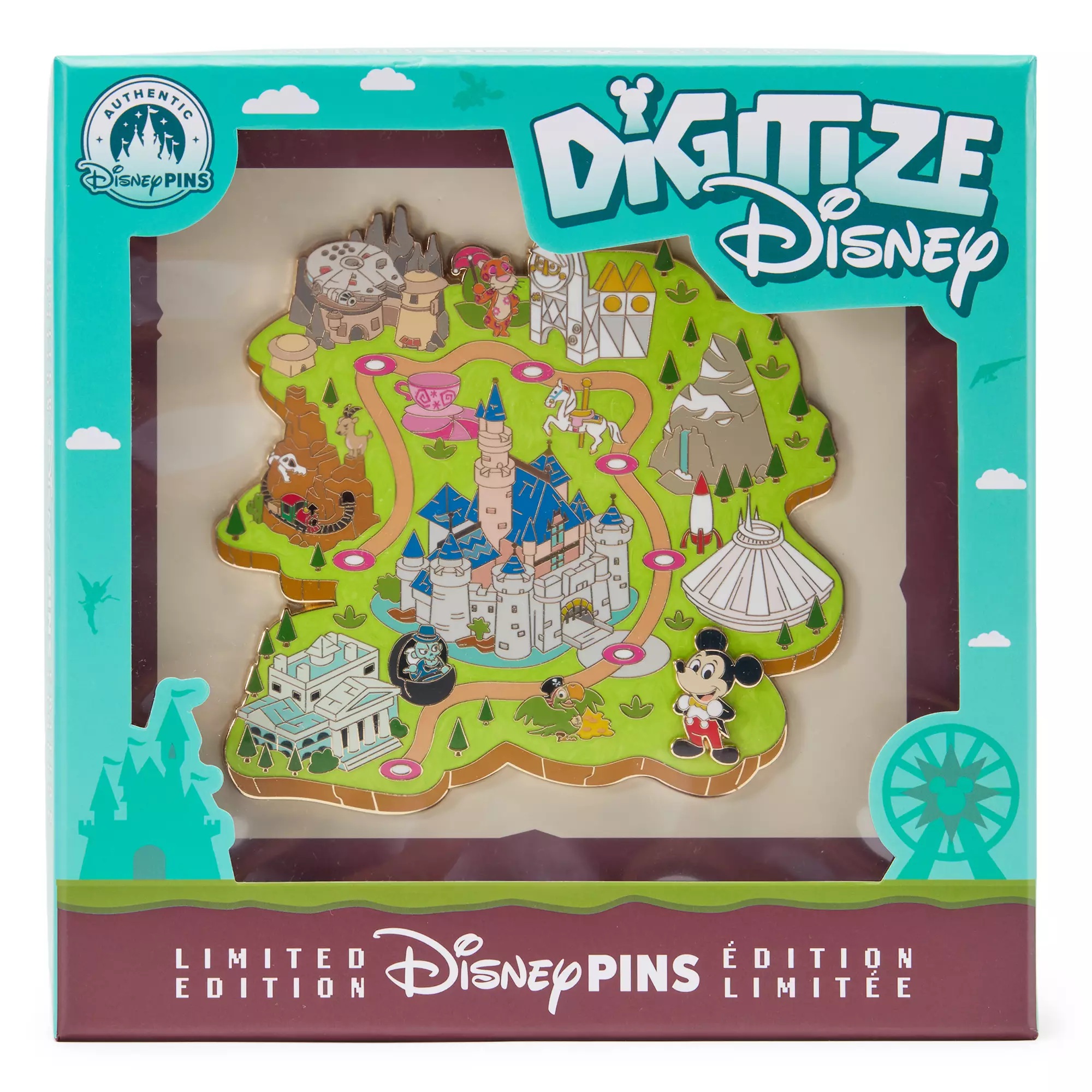 Digitize Disney Jumbo Pin – Disneyland – Limited Edition