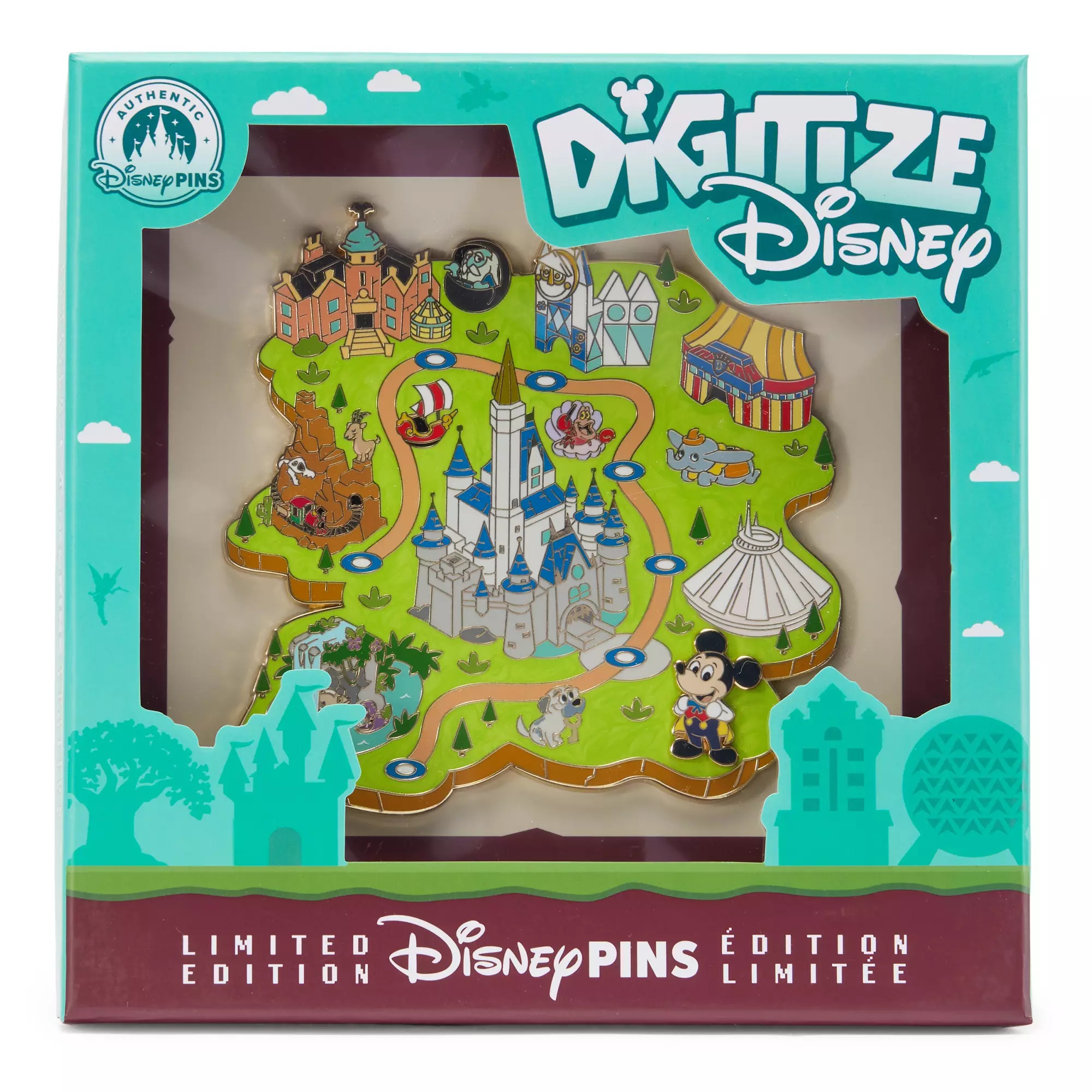 Digitize Disney Jumbo Pin – Walt Disney World – Limited Edition