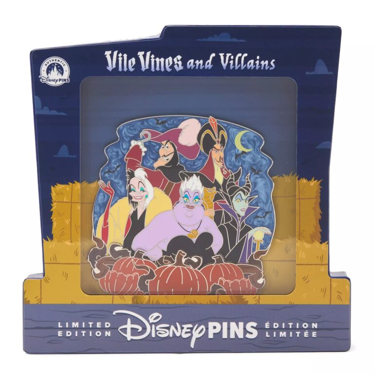 Disney Villains Jumbo Halloween Pin – Limited Edition