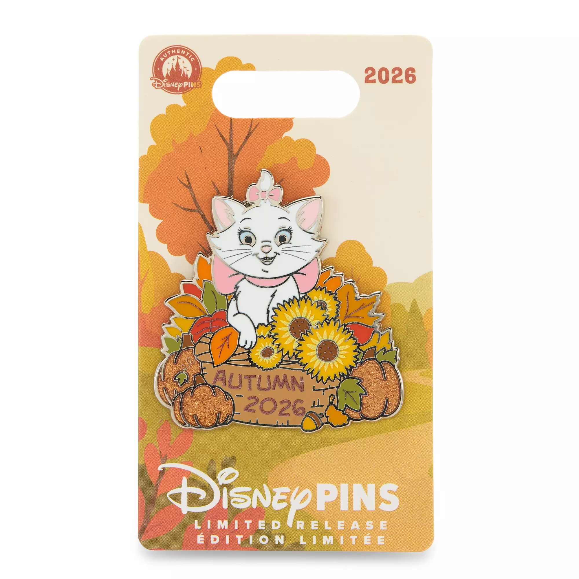 Marie Autumn 2026 Pin – The Aristocats – Limited Release Pin