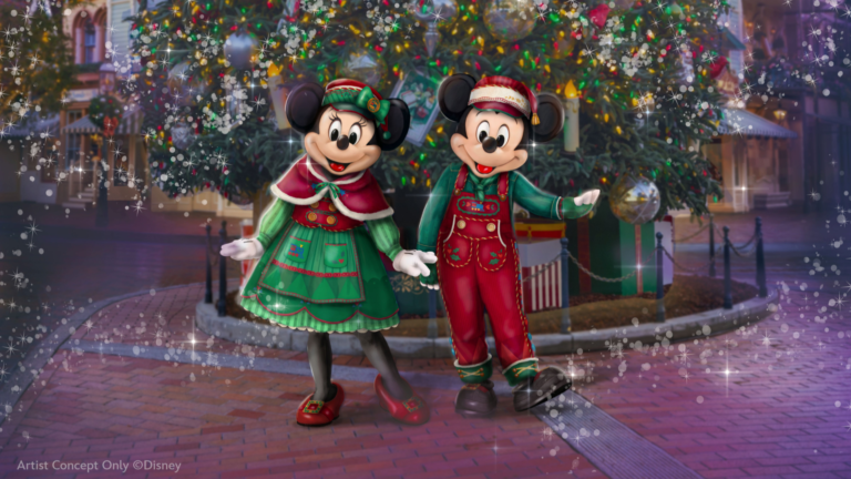 Mickey Mouse and Minnie Mouse Holiday Attire 2026