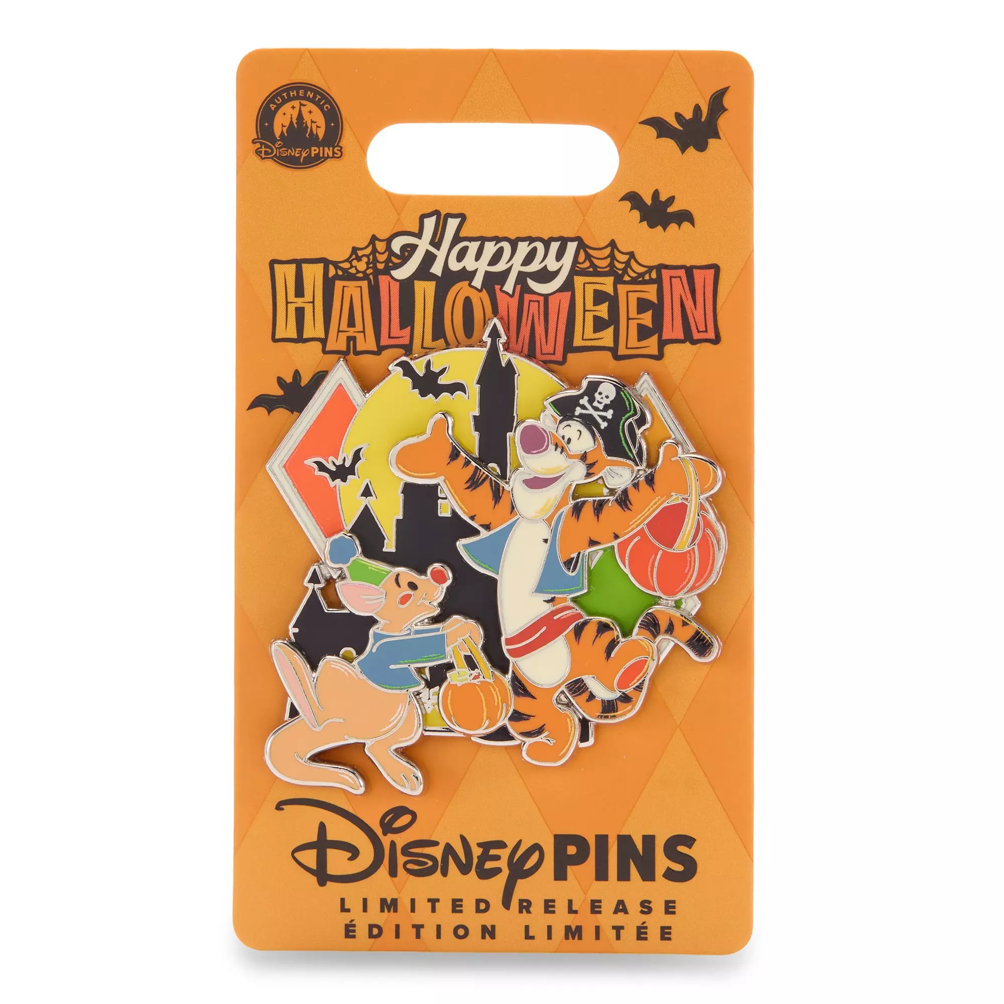 Tigger and Roo ''Happy Halloween'' Pin – Winnie the Pooh – Limited Release