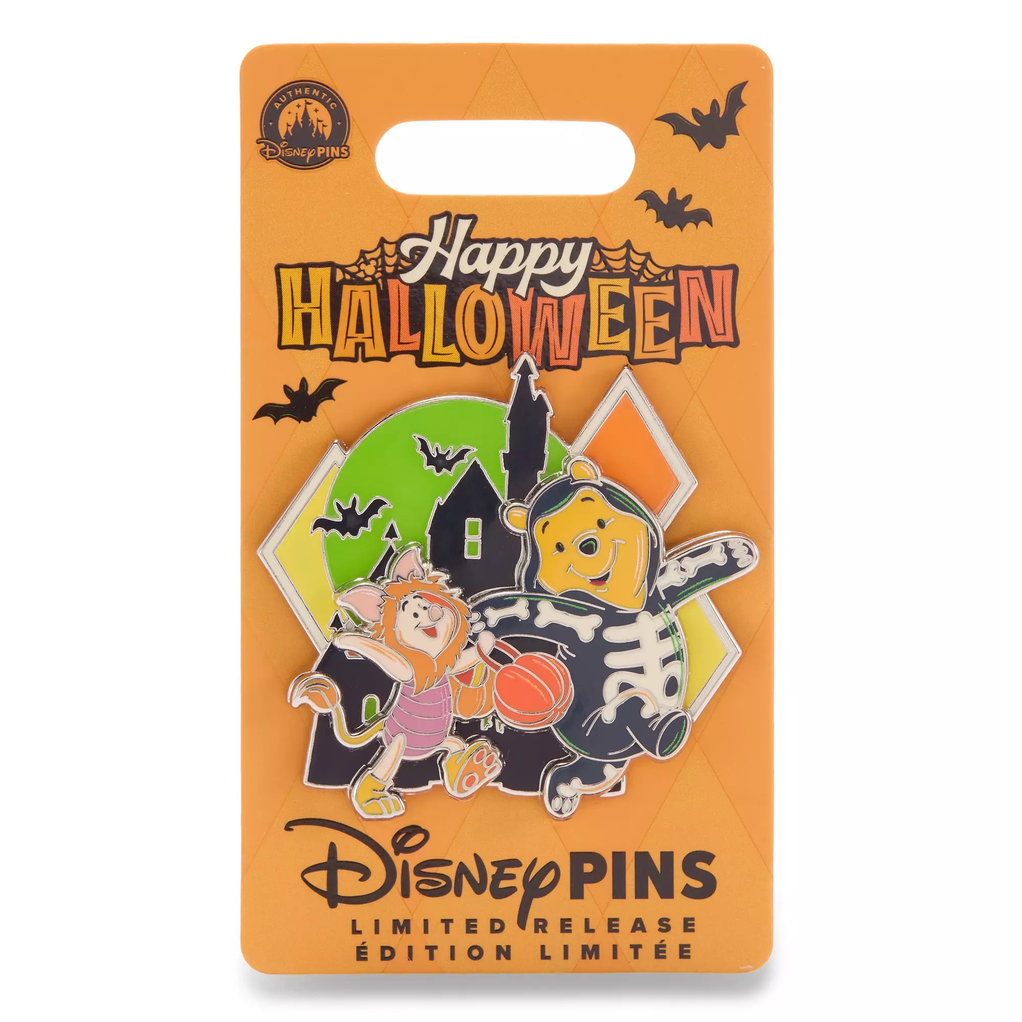 Winnie the Pooh and Piglet ''Happy Halloween'' Pin – Limited Release