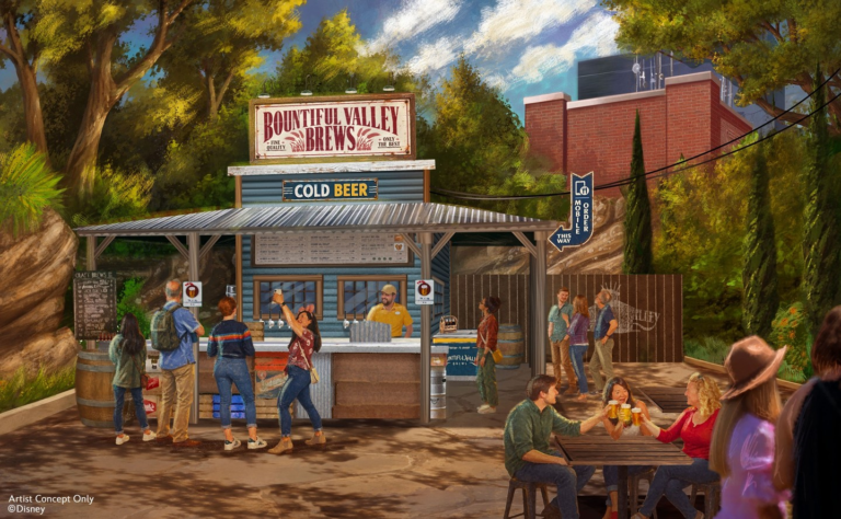 Bountiful Valley Brews coming soon to Disney California Adventure Park