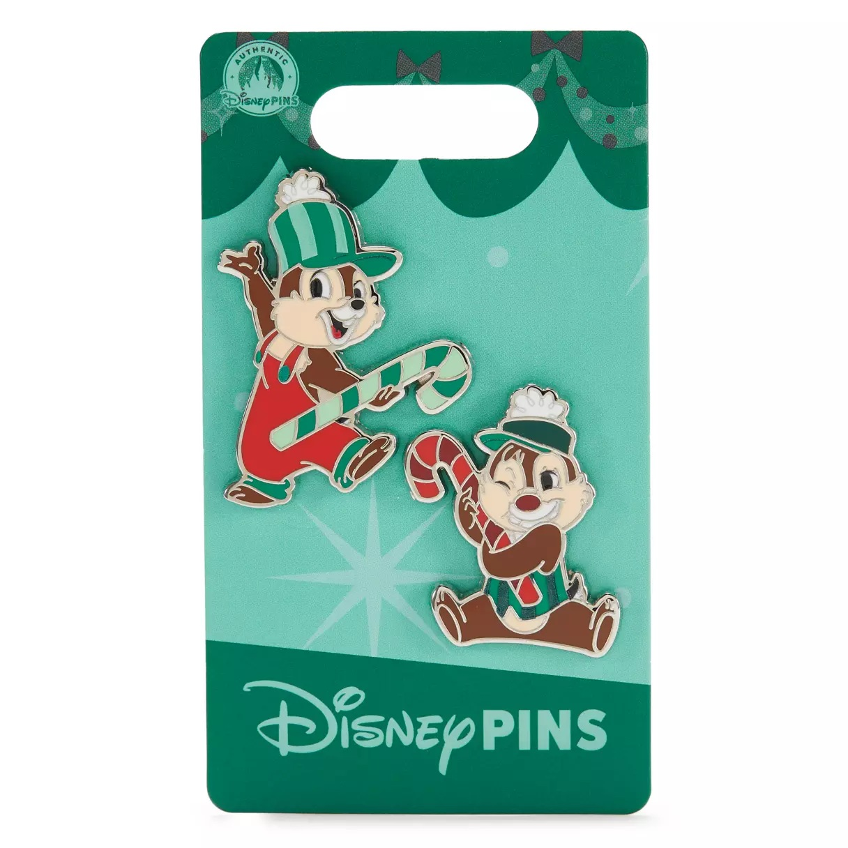 Chip 'n Dale Holiday Pin Set