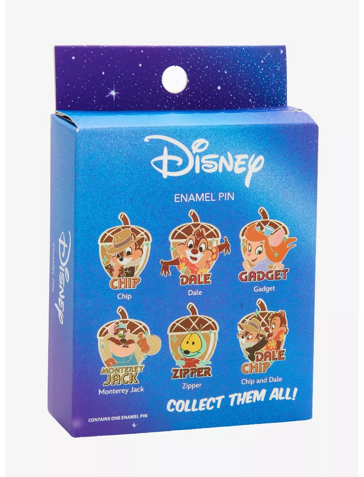 Disney Chip 'n' Dale Rescue Rangers Acorn Blind Box Enamel Pin
