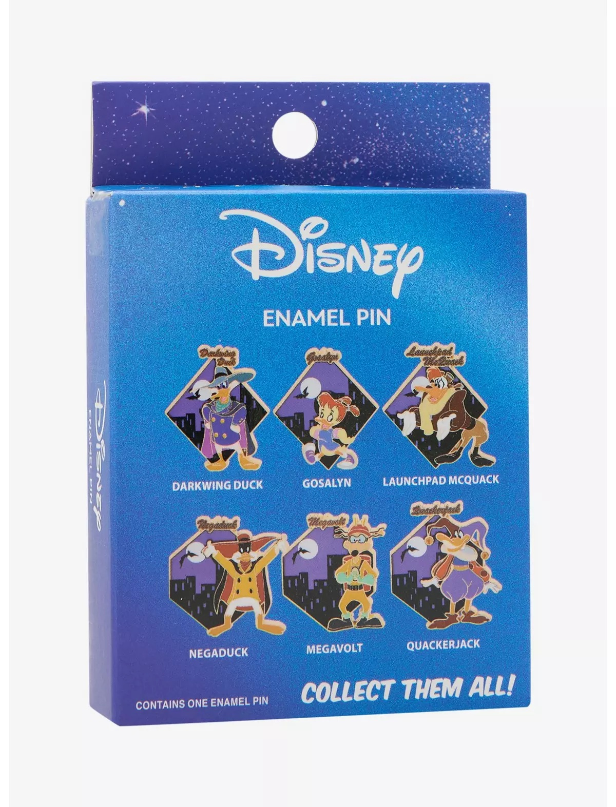 Disney Darkwing Duck Characters Blind Box Enamel Pin