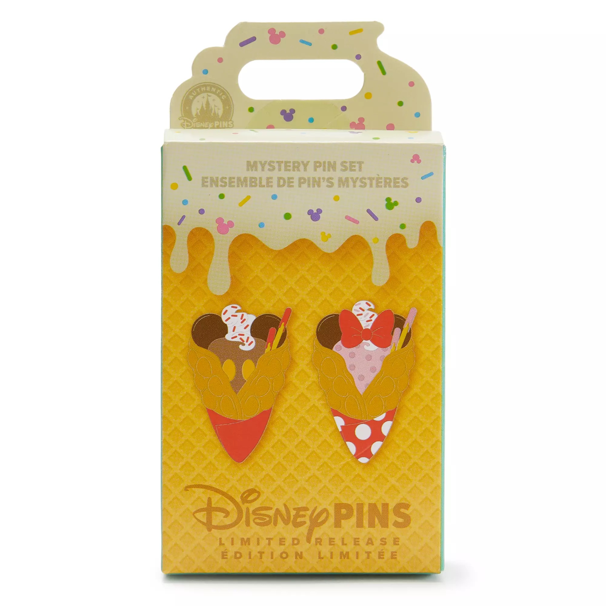 Disney Ice Cream Cones Mystery Pin Blind Pack – 2-Pc. – Limited Release