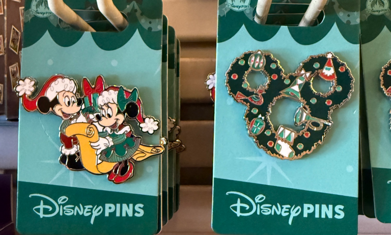 Disney Parks 2026 Holiday Pins arrive at Disneyland