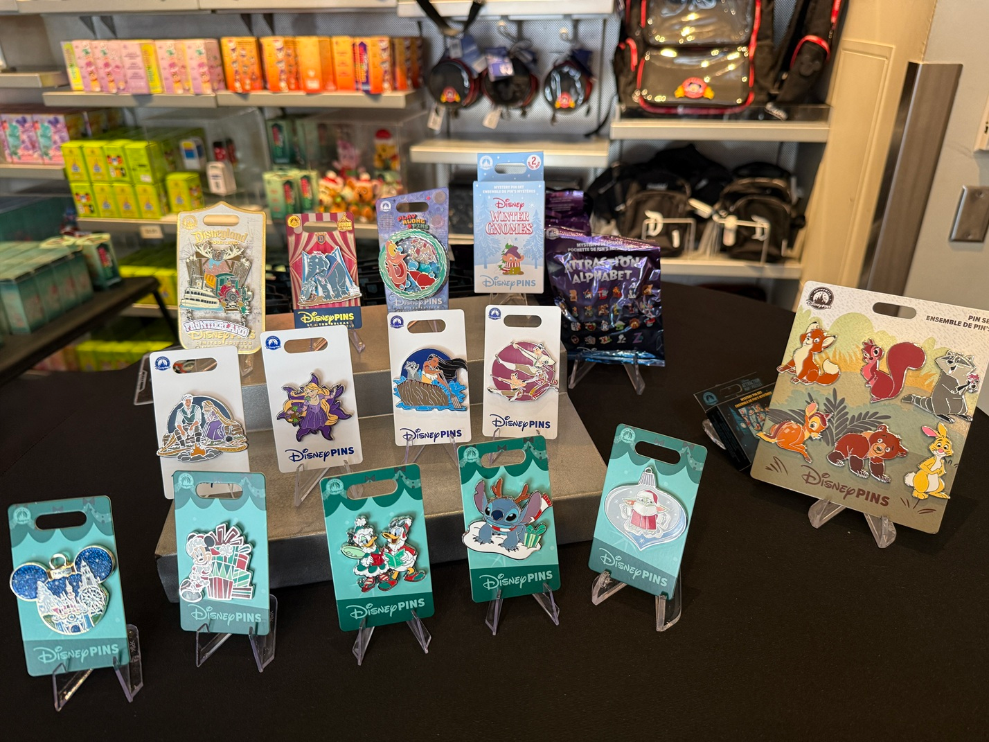 Disney Pins released today at the Disneyland Resort