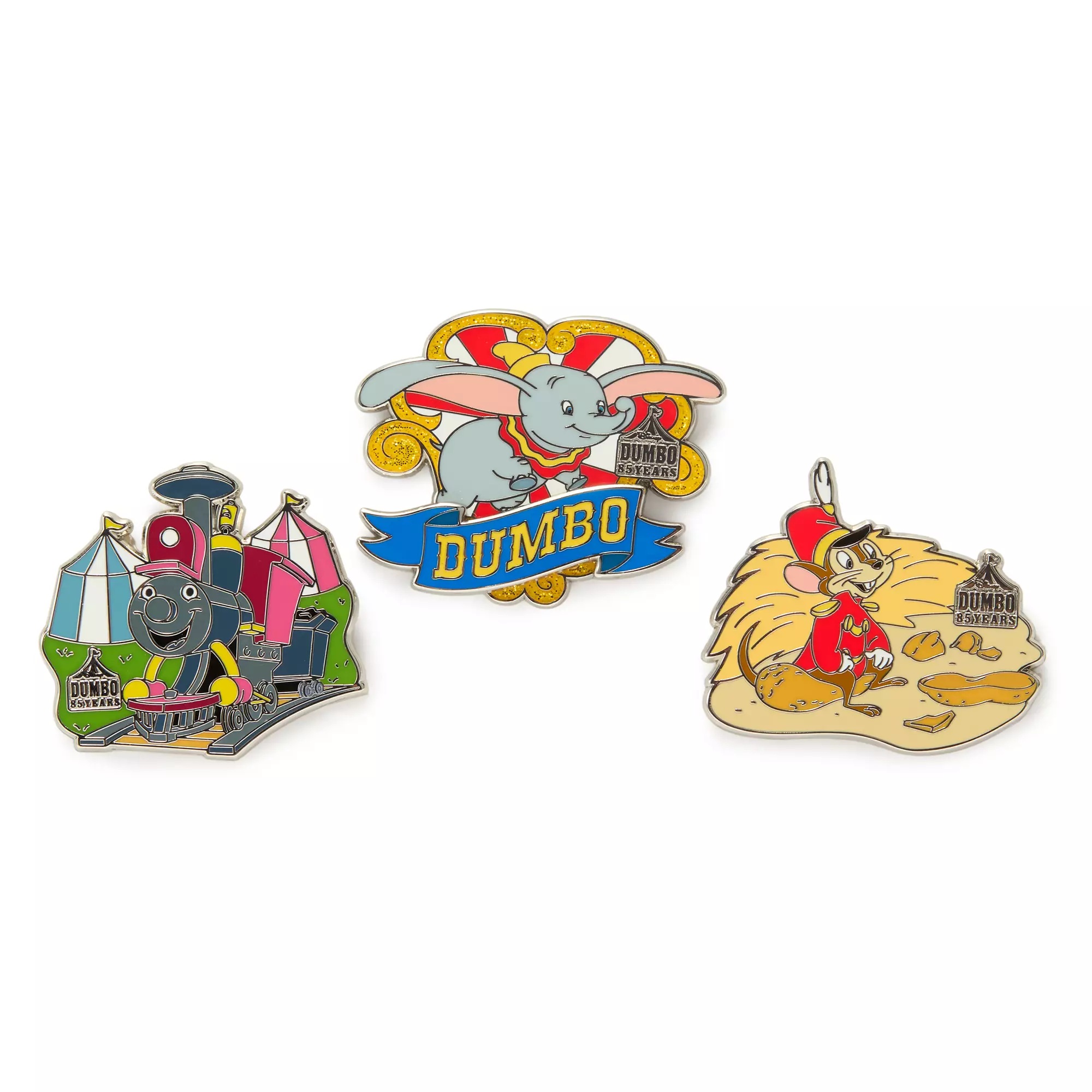 Dumbo 85th Anniversary Pin Set – 3-Pc. – Limited Edition Pins