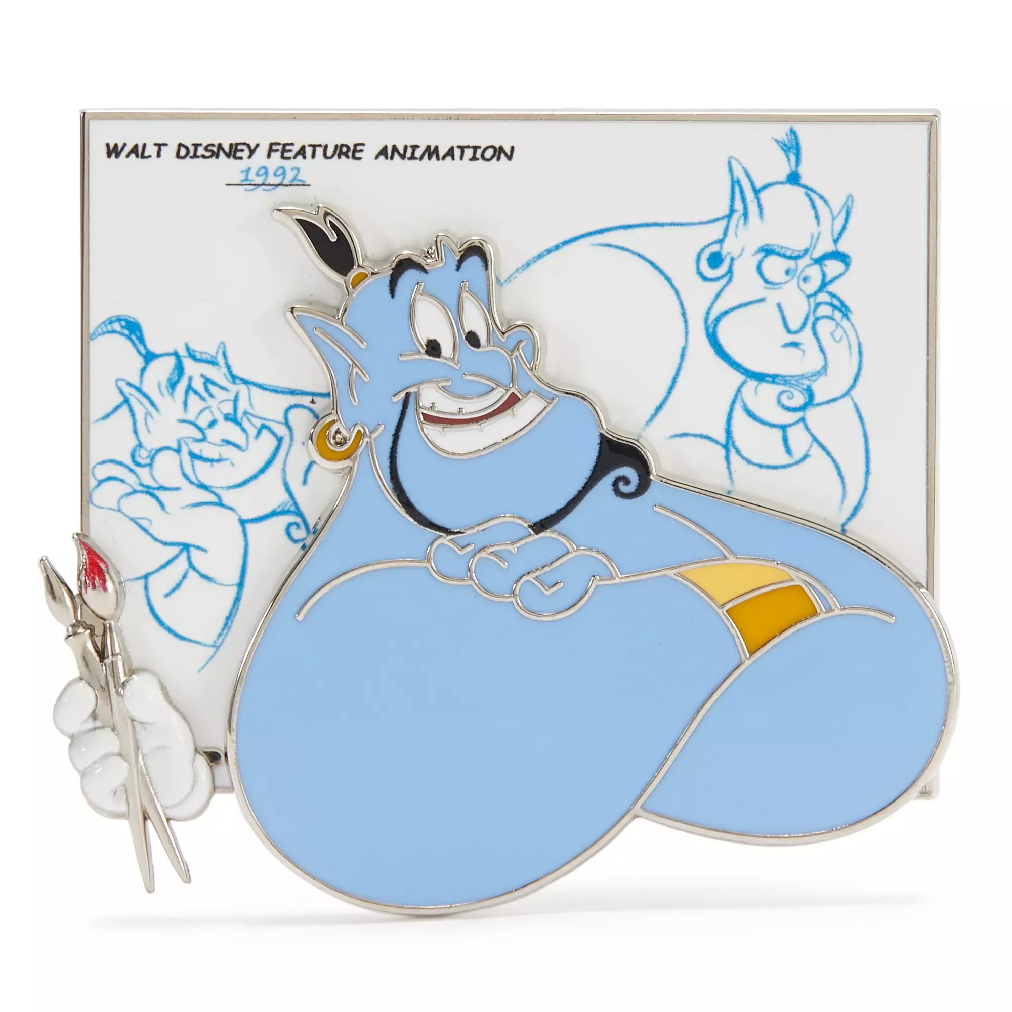 Genie Pin – Aladdin – Brush of Magic – Limited Edition Pin