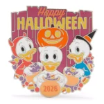 Huey, Dewey and Louie Pin ''Happy Halloween 2026'' – Trick or Treat – Limited Release Pin