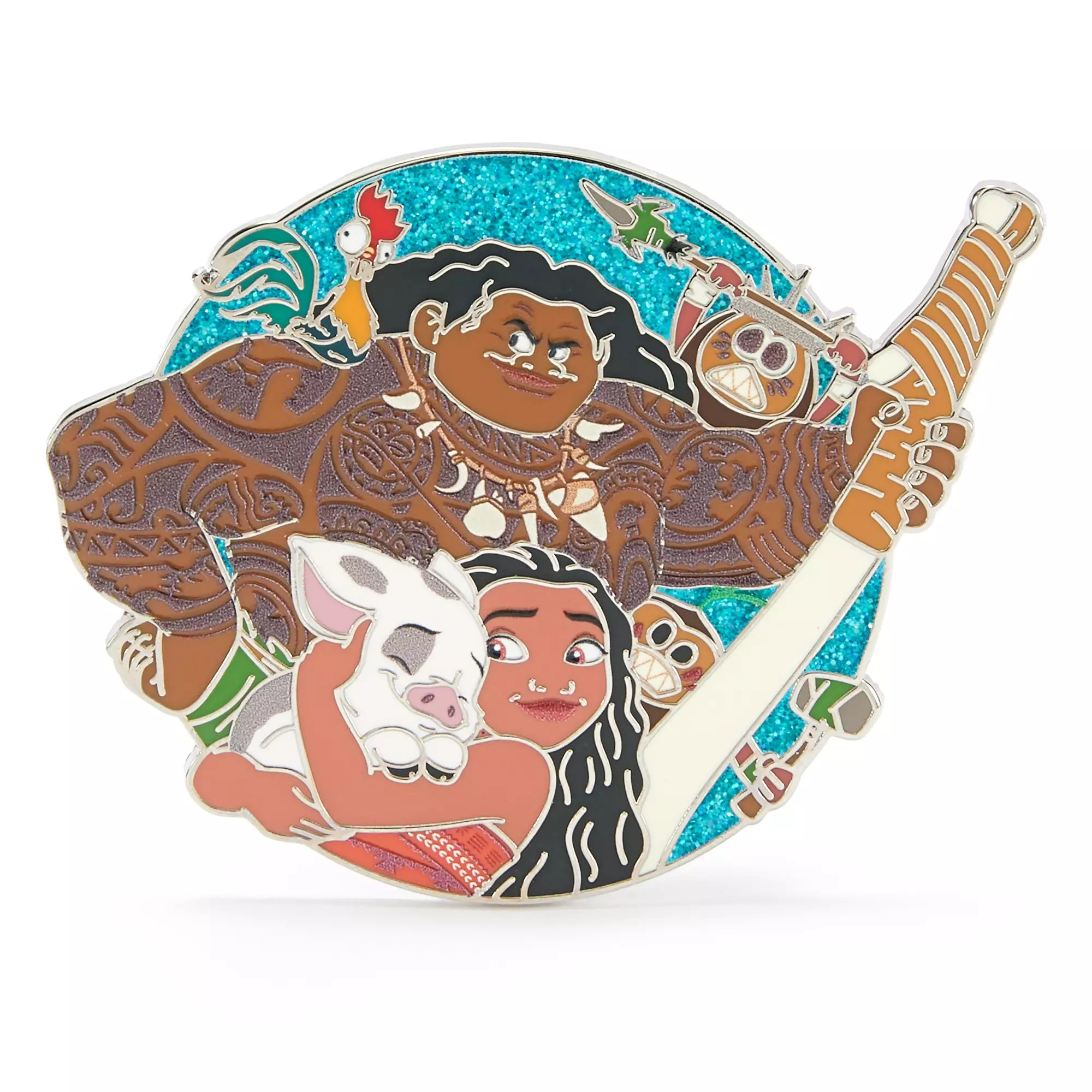 Moana Cast Pin from Animated Film