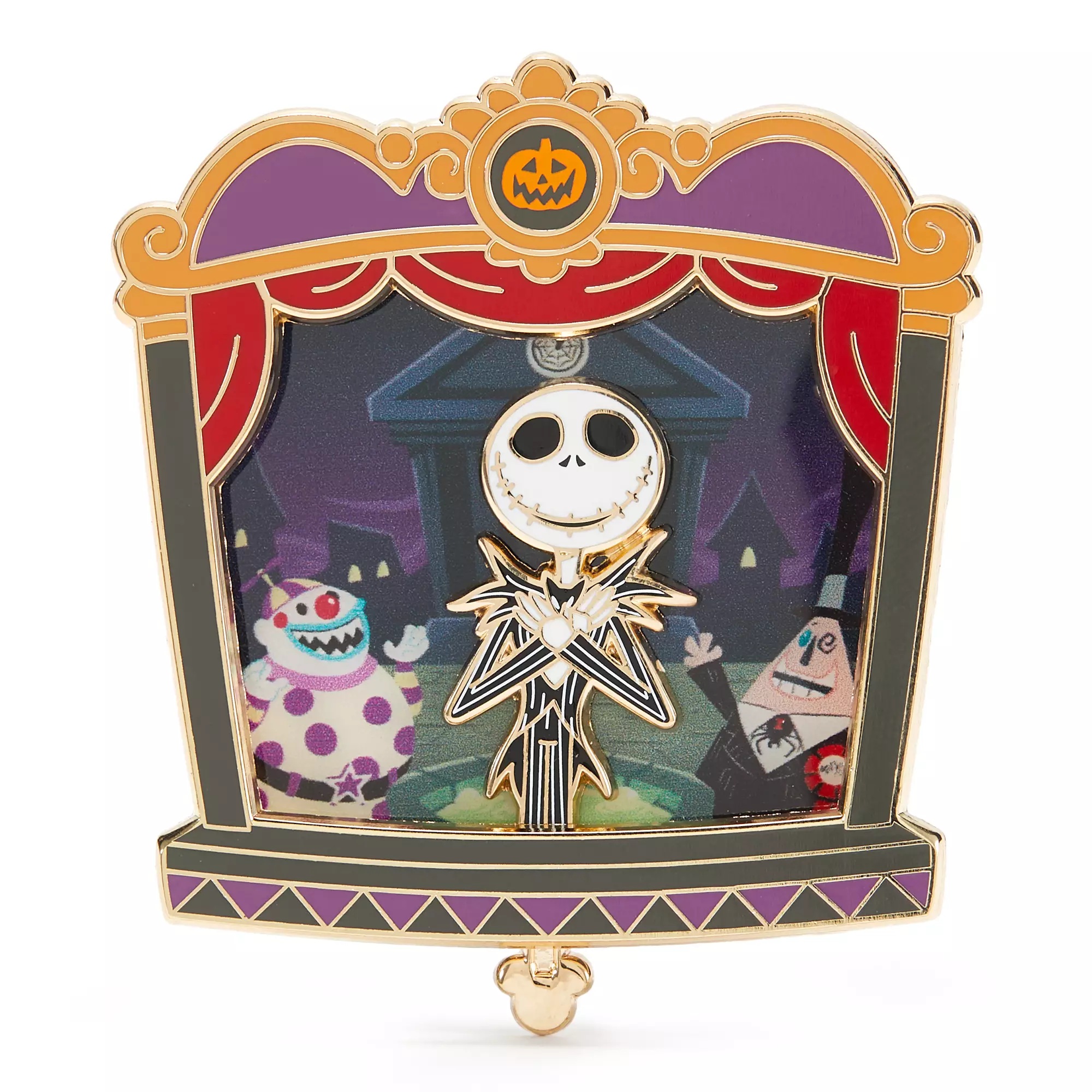 The Nightmare Before Christmas Pivoting Pin – Disney Magical Theater – Limited Edition Pin