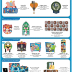 Walt Disney World Resort October 2026 Monthly Pins Preview Sheet